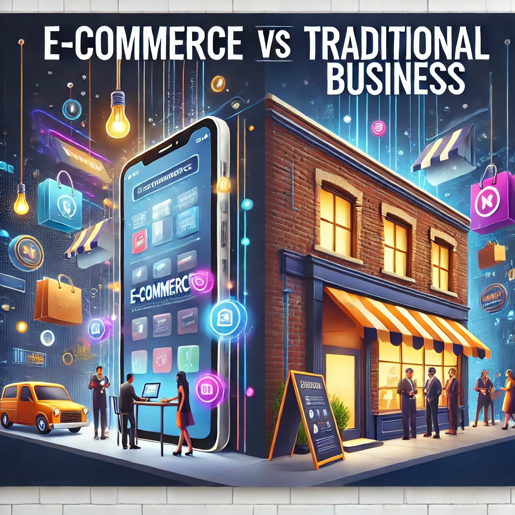 E-commerce vs. Traditional Businesses: Adapting to Thrive in a Digital World