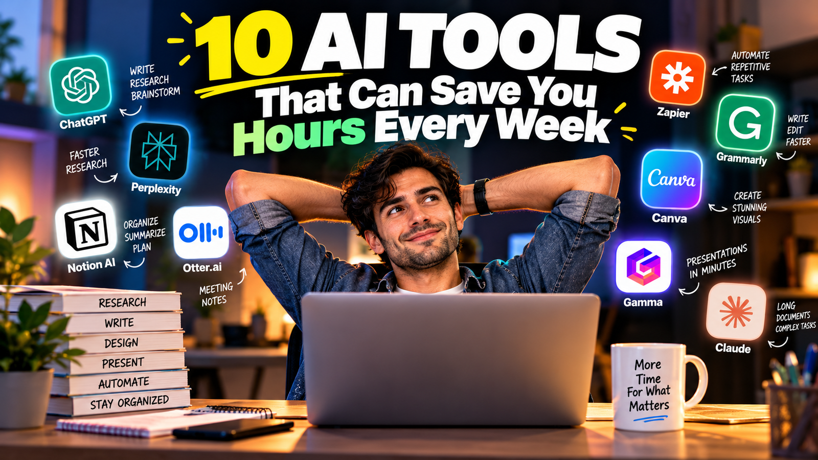 10 AI Tools That Can Save You Hours Every Week