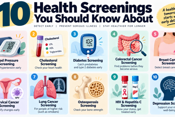 10 Health Screenings You Should Know About