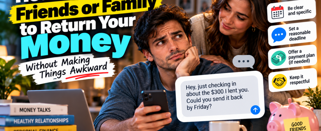 How to Ask Friends or Family to Return Your Money Without Making Things Awkward